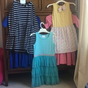 Lot of Hanna Andersson Dresses size 120-130